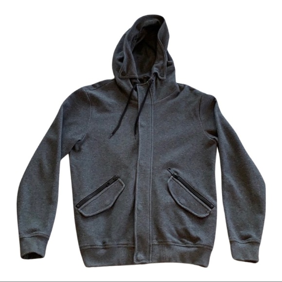 Antony Morato Other - Antony Morato grey hooded zip up sweatshirt